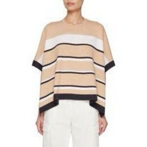 PESERICO | KNITTED WOOL SILK CASHMERE CAPE NEW NWT